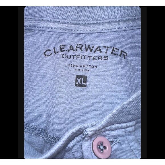 American Hot Rods Henley Tie-Dye Tee - Picture 4 of 4